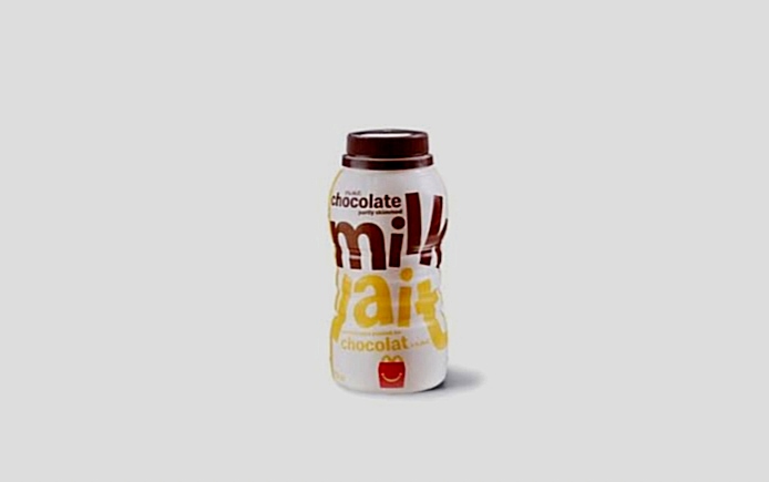 McDonald's 1% Partly Skimmed Chocolate Milk - 250 ml