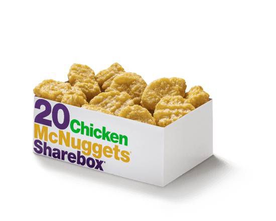 McDonald's 20 Chicken McNuggets (Serves 2)