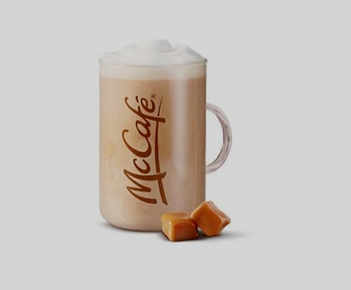 McDonald's Caramel Latte - 2% milk