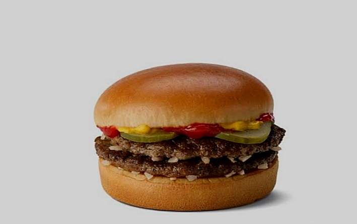 McDonald's Double Hamburger