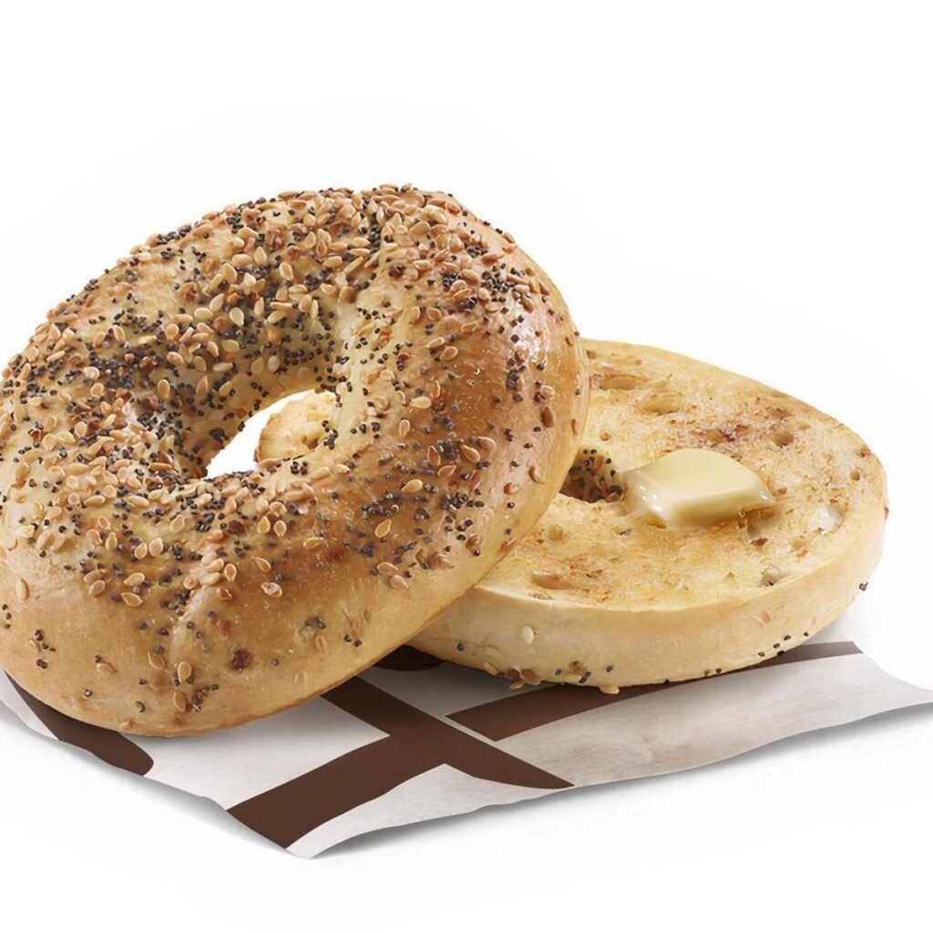 McDonald's Everything Bagel With Butter