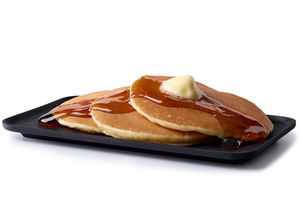 McDonald's Hotcakes with Syrup and Butter