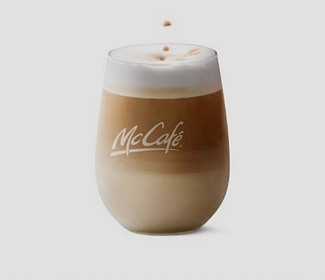 McDonald's Latte - 2% milk