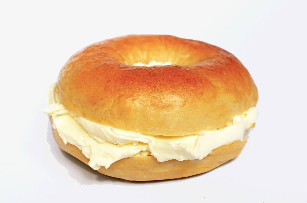 McDonald's Plain Bagel With Butter