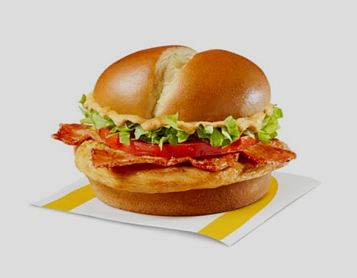 McDonald's Spicy Bacon Deluxe Grilled Chicken Sandwich