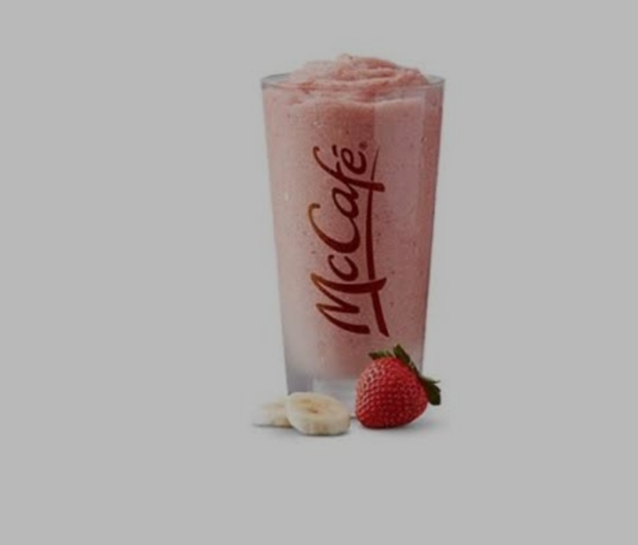 McDonald's Strawberry Banana Real Fruit Smoothie