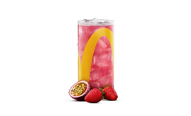 McDonald's Strawberry Passionfruit Fruit Splash